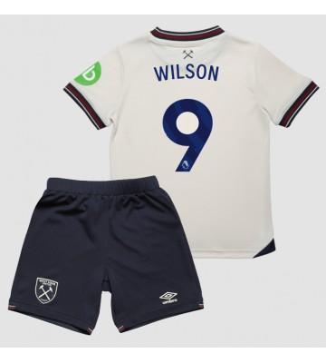 West Ham United Callum Wilson #9 Udebanetrøje Børn 2025-26 Kortærmet (+ Korte bukser)